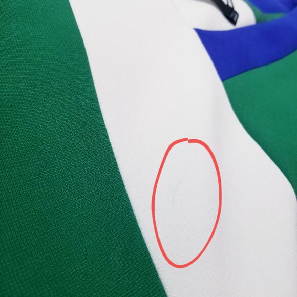 Karen Millen Color Block Sheath Dress New with FLAWS Stains - Picture 9 of 16